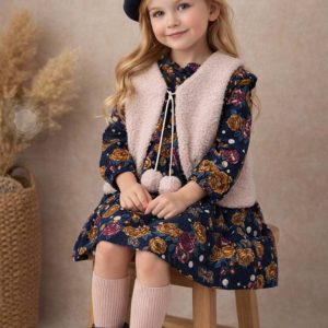 پیراهن وپافردخترانه